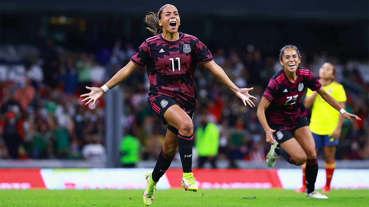 México 2-0 Colombia: Tricolor Femenil hace fiesta en el Estadio Azteca y se lleva la victoria en amistoso